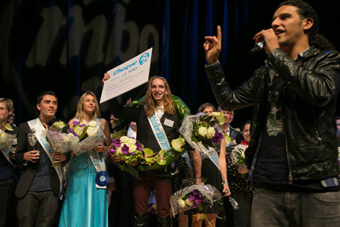 Dennis Bijleveld van Rijn IJssel is Uitblinker mbo 2012  (en Ali B. was erbij!)