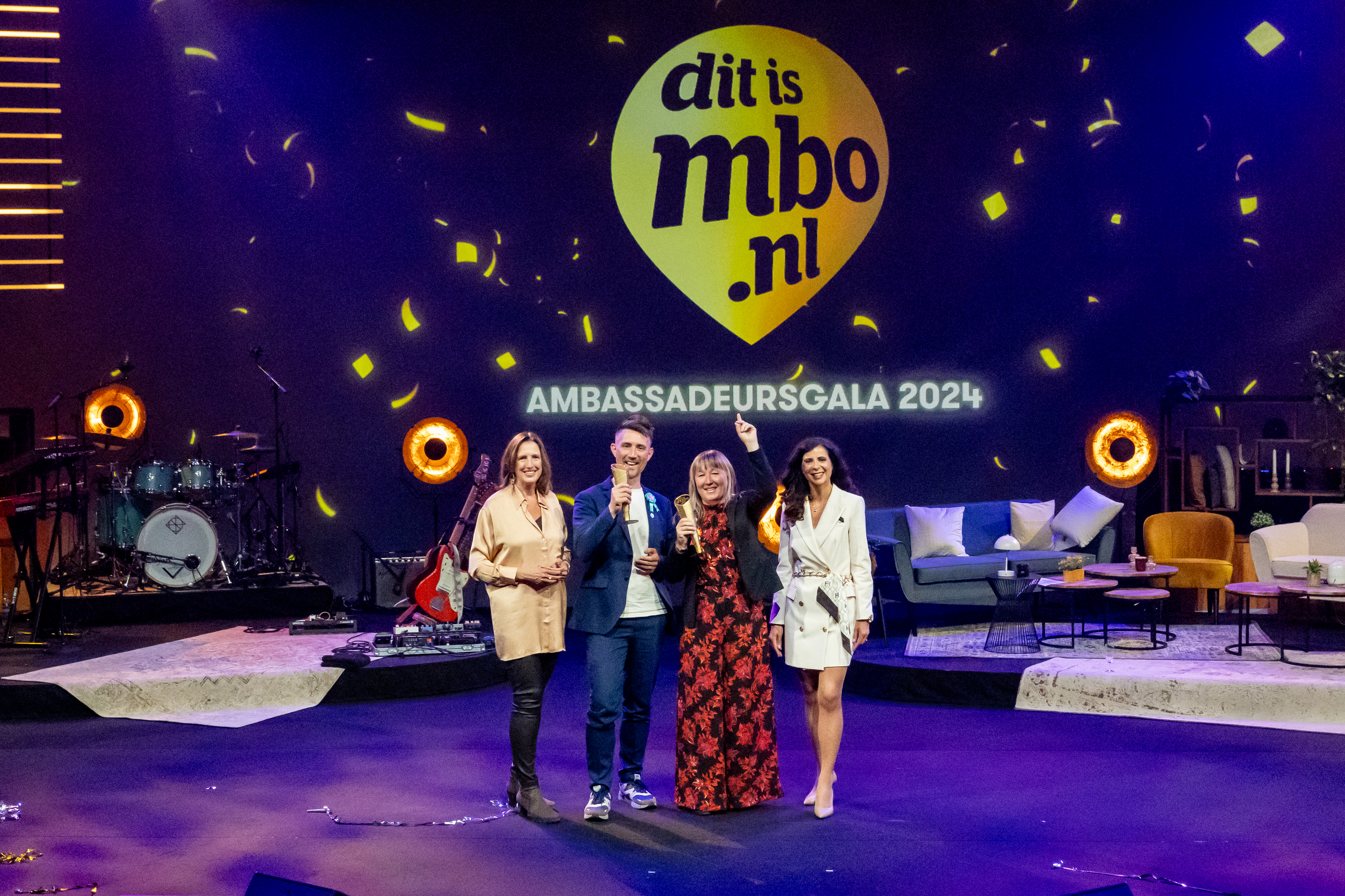 Ambassadeursgala: Beste leerbedrijf en praktijkopleider inspireerden anderen: ‘Dat is het domino-effect!’