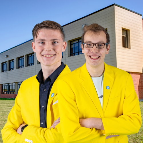 #mboinvloed: Mbo-ambassadeurs Evander en Tim zetten zich in voor de studentenraad: 'De school is er voor ons’