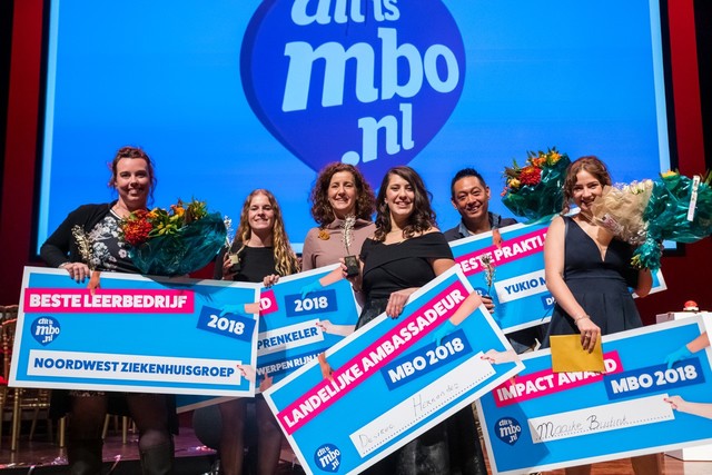 Dit zijn de vijf winnaars van het Ambassadeursgala mbo!